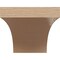 Ekena Millwork 10"W x 20"D x 10"H Wide Stockport Rough Cedar Woodgrain TimberThane Corbel, Primed Tan CORUR10X20X10STORCPR - alternate 4